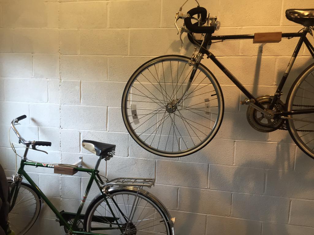 JustinBeertech's tweet photo. Thanks Joe from @PlayHausDesign for the great innovative bike racks! @happyincle @joecimperman @SOLODistrictOC http://t.co/5qms8GdsNV