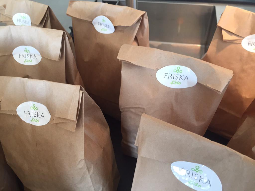 Maandagen kunnen ook vrolijk zijn, zeker met een Friska Kids lunch☺️