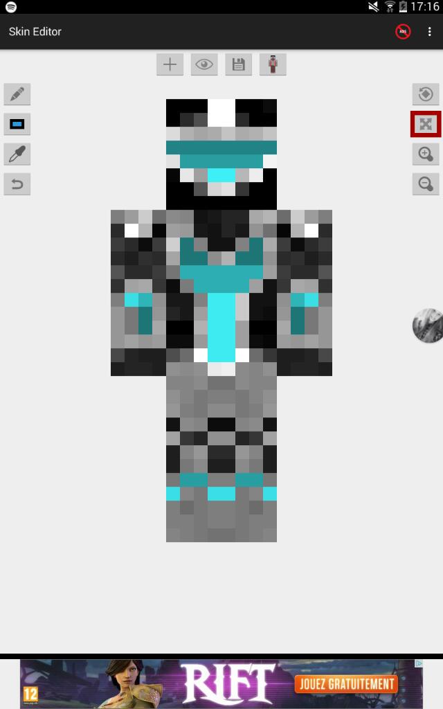 EAlbot's tweet image. Mon skin minecraft (c'est moi qui l'ai fait) favoris si tu aime !