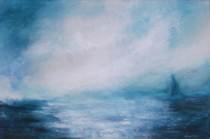 artfinderlatest's tweet photo. Voyage by @L_Chandler_Art #painting #unique #art http://t.co/VRtponZRgL @artfinder http://t.co/cG3XOWBfgT