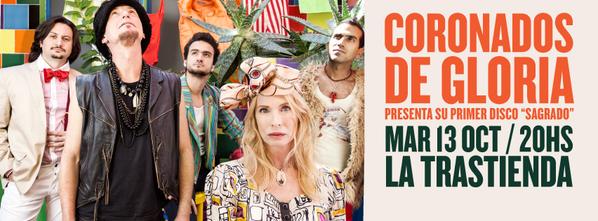 #Agendalo #RadioEnterino Se viene el disco de <a href="/CoronadosDeGlo/">Coronados de Gloria</a> , el 13 /10 en <a href="/LaTrastiendaBA/">La Trastienda</a> #Ansiosos no desesperen