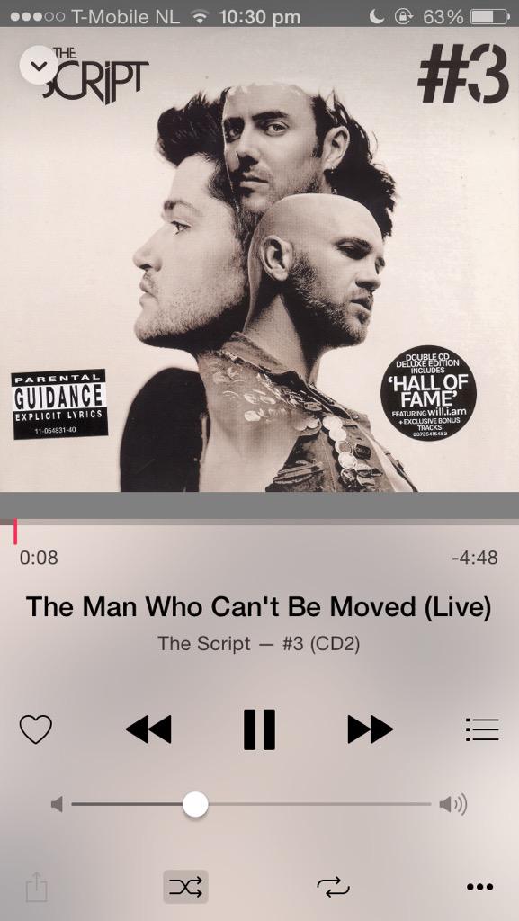 Jerhomiess's tweet image. Falling asleep with @thescript tonight #TheScriptFamily #TheScript3