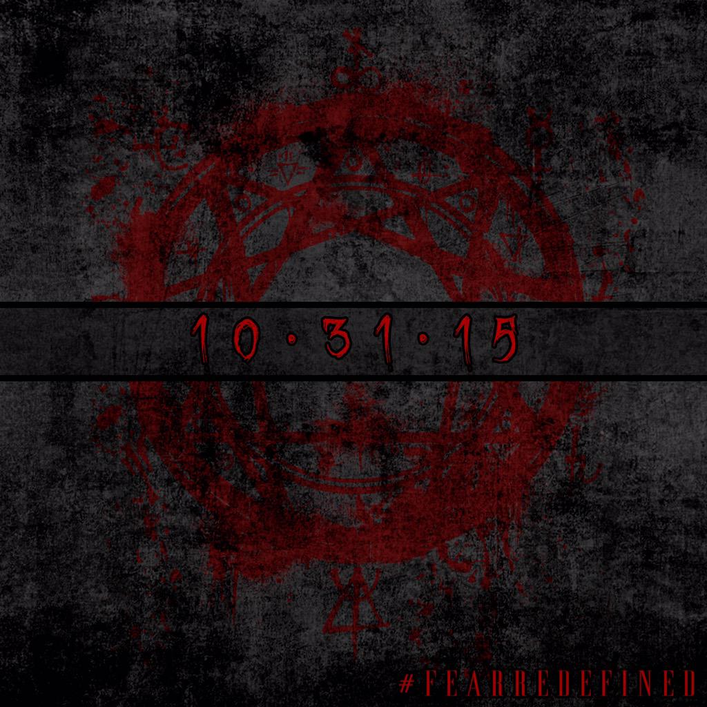 BryceK0's tweet photo. Halloween day, my band will be releasing something for you. Get stoked. #FEARREDEFINED http://t.co/4x9jkPymHN