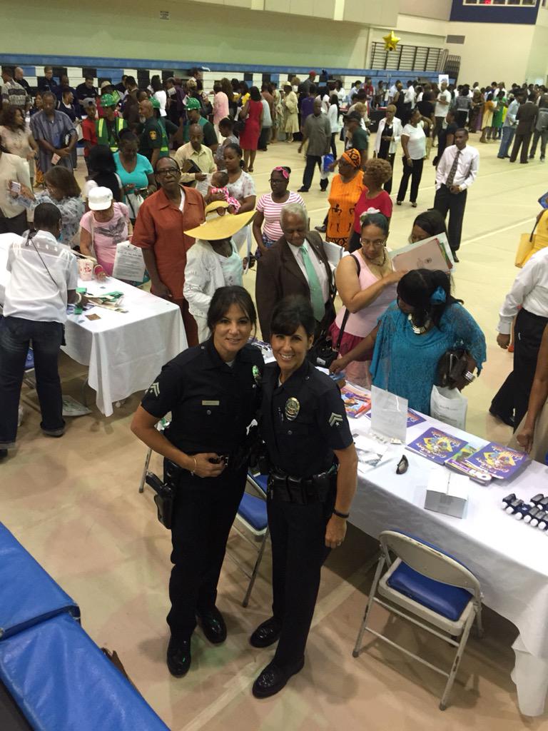 Disaster Preparedness Fair, Crenshaw Christian Center in 77th Div <a href="/LAPDMarcReina/">Deputy Chief Marc Reina, MSL</a> <a href="/lapd2014/">LAPD</a> <a href="/BillScottLAPD/">Bill Scott</a> <a href="/LAPDHQ/">LAPD HQ</a>