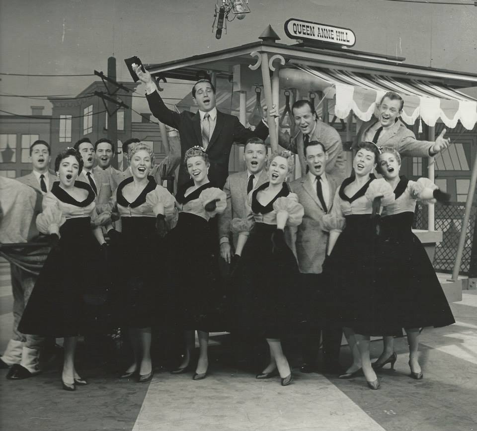 Happy Birthday to (the other) Ray Charles!
Here\s my mom (2nd from left) on the Perry Como Show. 