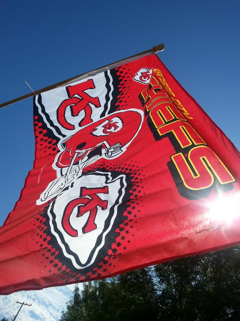 Football season is  here go Kansas City Chiefs