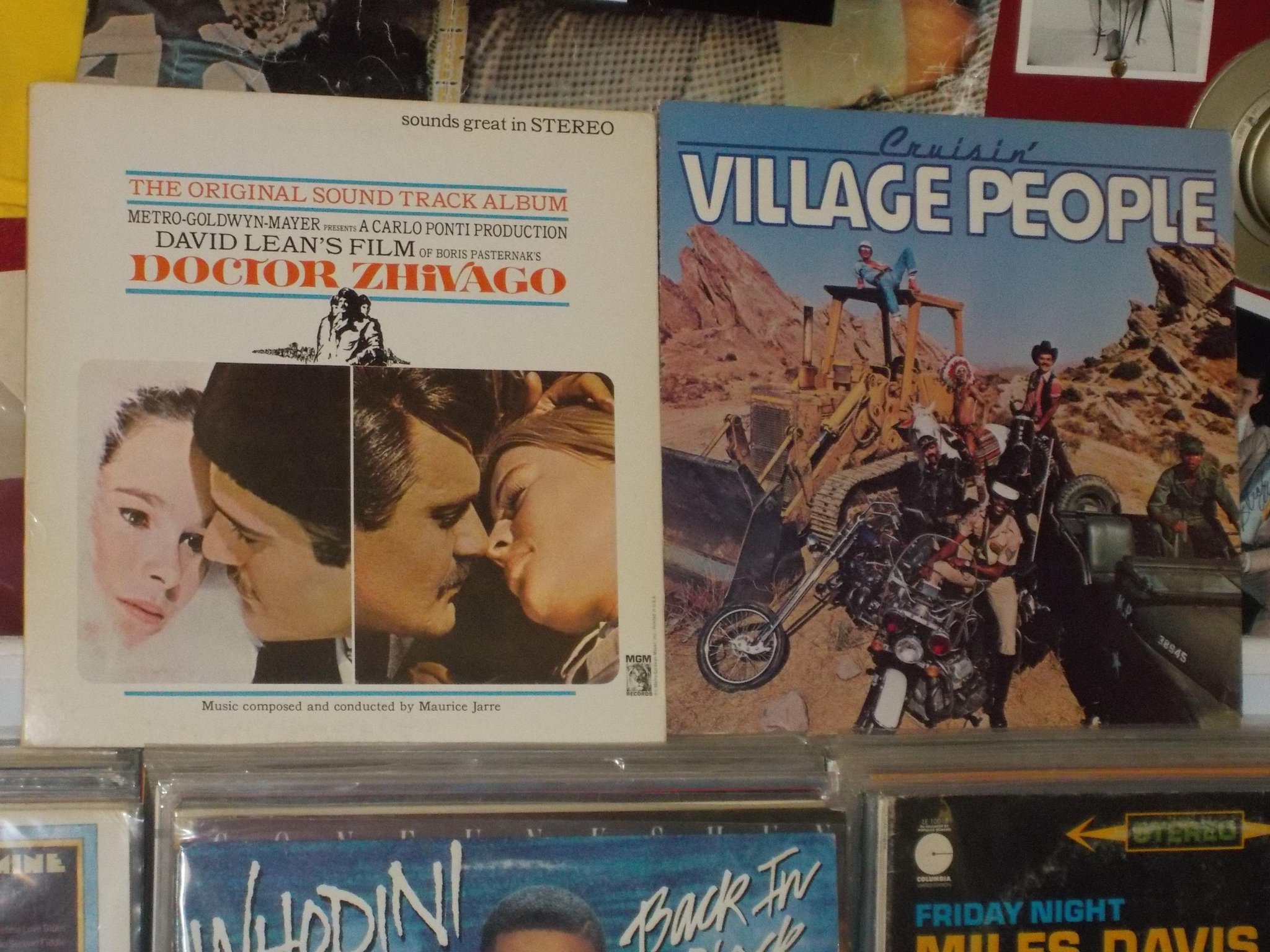 Happy Birthday to the late Maurice Jarre and Randy Jones of the Village People 