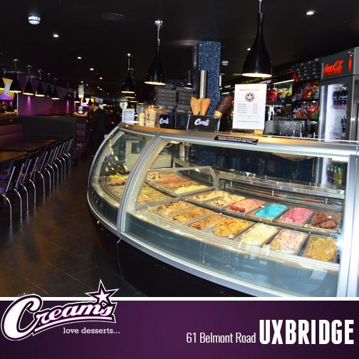 Creams Cafe on Twitter "Creams Cafe Uxbridge! to the sweet