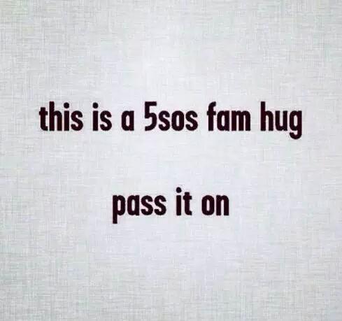 mikey_land's tweet photo. Tag 10 ppl to pass this #5SOSFAM hug #5sos #ImProudOf5sosFor being awesome #SoundsGoodFeelsGood #ProjectThankYou5SOS http://t.co/S4bbqv9P1k