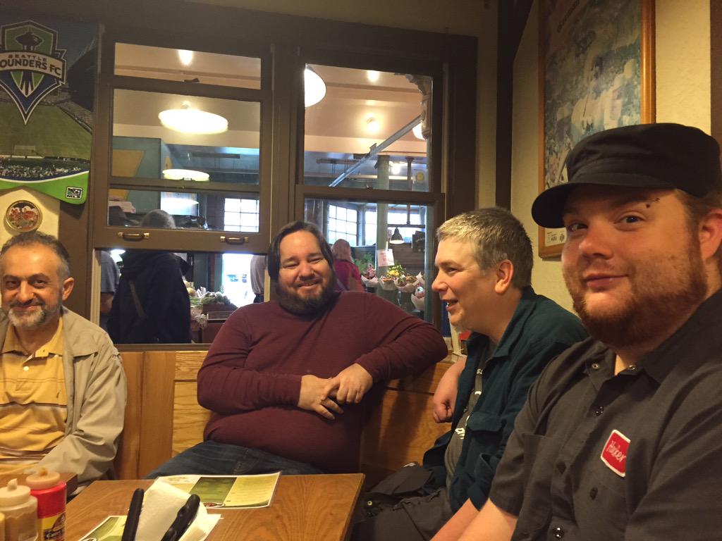 jmikola's tweet image. Introducing your graduating class for #WurstCon #PNWPHP!