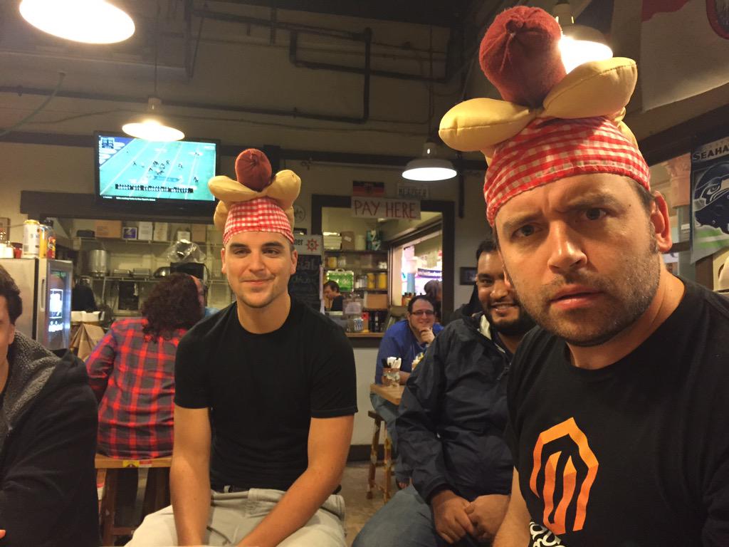 jmikola's tweet image. Introducing your graduating class for #WurstCon #PNWPHP!