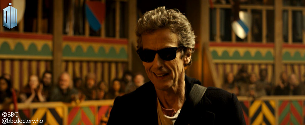bbcdoctorwho's tweet photo. Peter Capaldi, Jenna Coleman and Steven Moffat talk Series 9 at http://t.co/pN4AJhpY0o  #DoctorWho http://t.co/fkD72xoyJ4