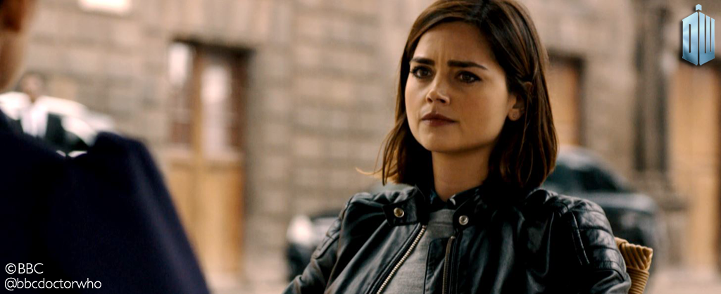 bbcdoctorwho's tweet photo. Peter Capaldi, Jenna Coleman and Steven Moffat talk Series 9 at http://t.co/pN4AJhpY0o  #DoctorWho http://t.co/fkD72xoyJ4