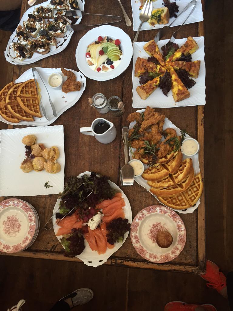 Fueling the ride in more ways than one. Thanks for the fundraising brunch Lime at The Tasting Kitchen #fireflieswest