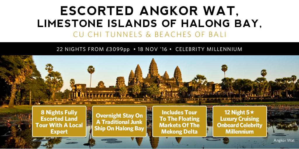 Experience The Charms of Eastern Asia With 5* Cruise on <a href="/CelebrityCruise/">Celebrity Cruises</a> With Flights &amp; Trans goo.gl/6Xk7qy