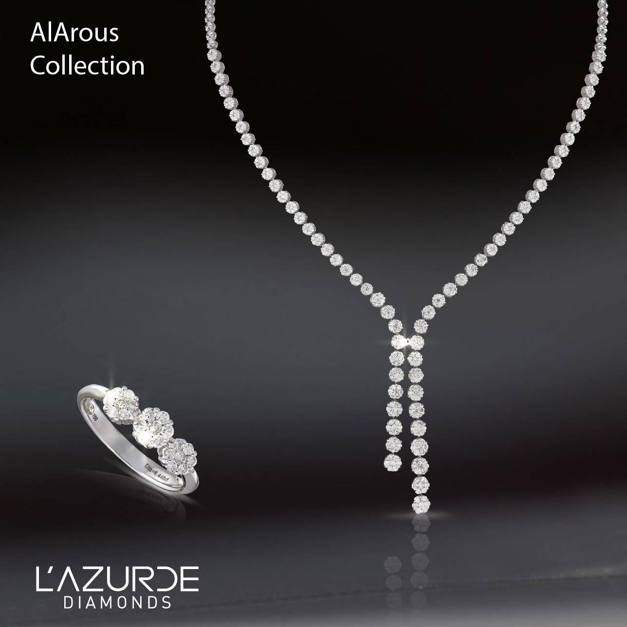 Lazurde diamond necklace deals