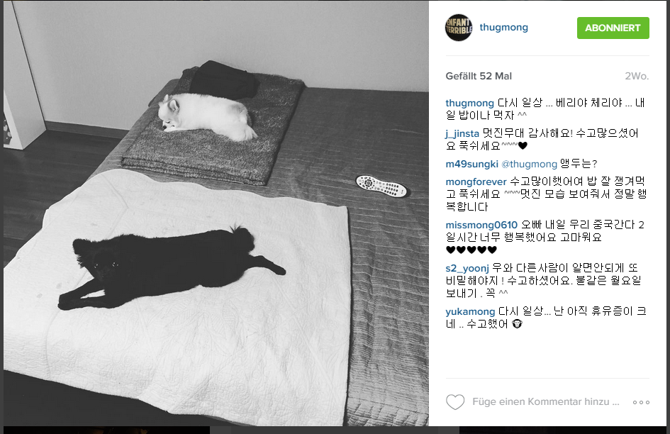 Mong_Love's tweet photo. "Normal daily life again....Berrry, Cherry, why dont we have dinner tomorrow together ^^" http://t.co/K097iU9p4Q