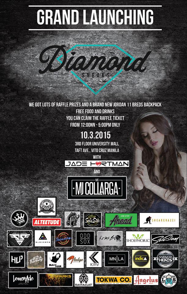 freshfactoryph's tweet photo. See you all this Saturday! @diamond_sneaks Grand Launching

#freshfactoryph #diamondsneaks2015 http://t.co/jfkVeNRYHM
