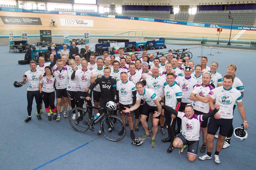 mace_tour's tweet photo. Congratulations again to our amazing #TourDeMace cyclists for riding 250 miles for the #MaceFoundation http://t.co/h0N2TbAkan