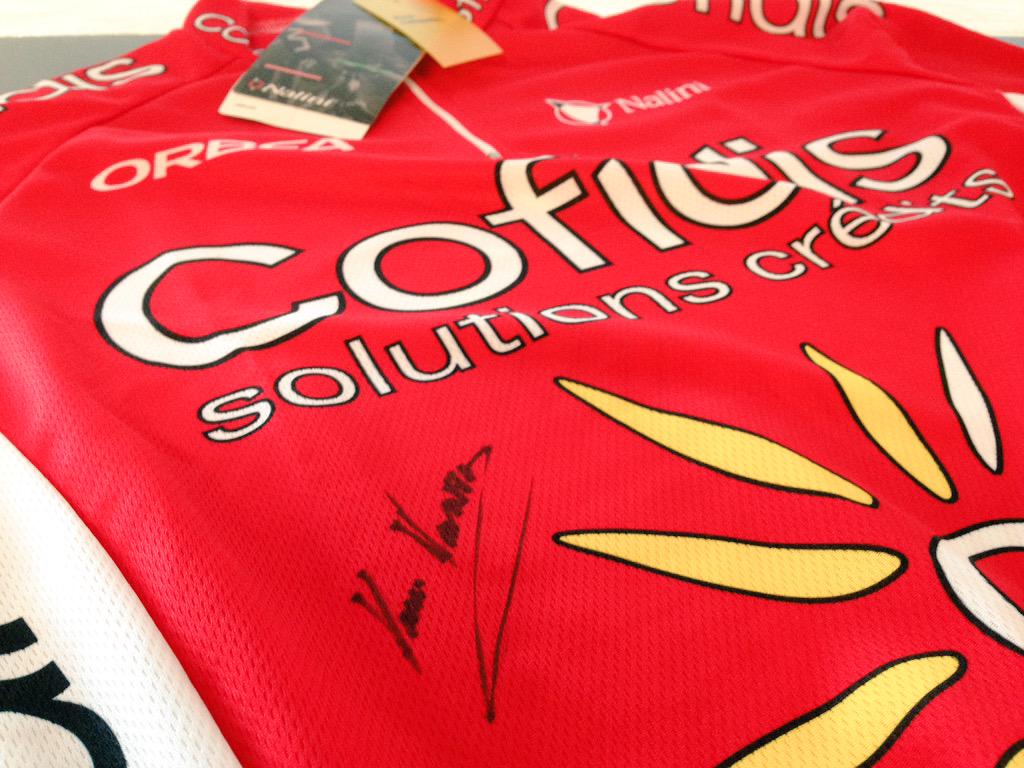 ciclistacofidis's tweet photo. RT+Follow y consigue el maillot de Dani Navarro! Sorteo el día 2 oct a las 13h #twiterdraw http://t.co/Mp0lpHdYDk