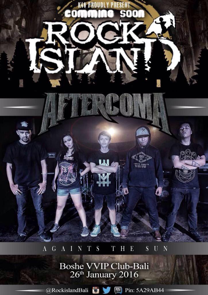 Comingsoon @K48management present #RockIsland 2016 w/ special guest <a href="/AFTERCOMA/">AFTERCOMA</a> info : <a href="/RockIslandBali/">ROCK ISLAND</a> <a href="/IndiesBali/">INDIESTORTIONS</a>