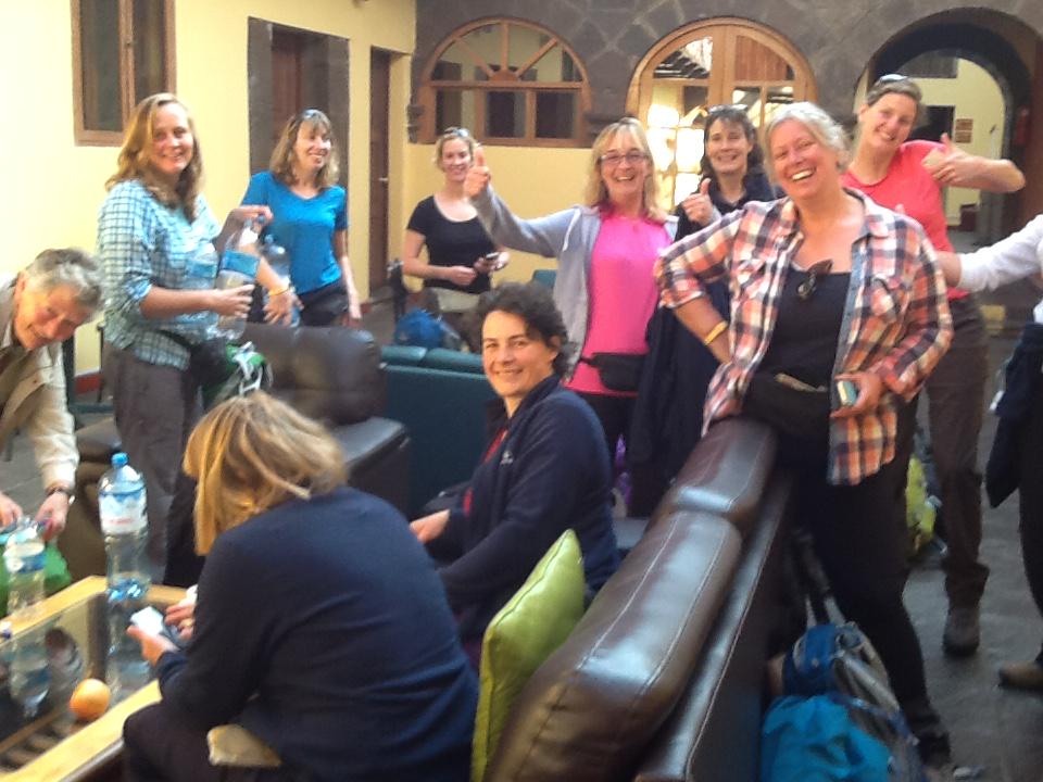PeruDreckly's tweet photo. Just about to set off for sacred valley all a bit nervous! http://t.co/74prnT5Gfp