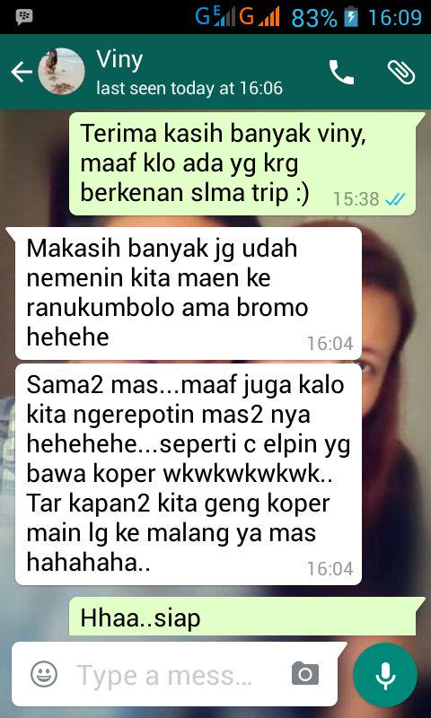 Tengkiuuu "geng Koper" kalian rruuaaarr biasa (Trip Ranukumbolo-Bromo 24-26 Sept'15)