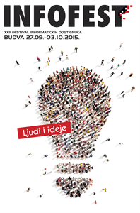 EupravaCg's tweet photo. 22. INFOFEST, svečano otvoren u nedjelju, 27. septembra u 20 i 30 časova, na terasi hotela Maestral, u Miločeru... http://t.co/vMJpLPmU4G