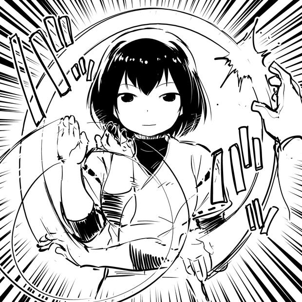 日向の頭を撫でてあげようとしただけ 