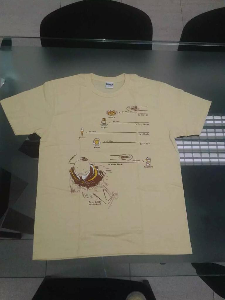 Daariiin's tweet photo. En @RamenParaDos sortean camisetas de #AssassinationClassroom y yo llevarme una http://t.co/q8ddMFyD9F #AssClassRP2 http://t.co/gfzWaSVpyY