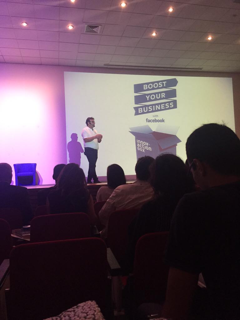 valeriabusalla's tweet photo. Boost your business starts now! #FacebookEurope http://t.co/VE1kWTkznD