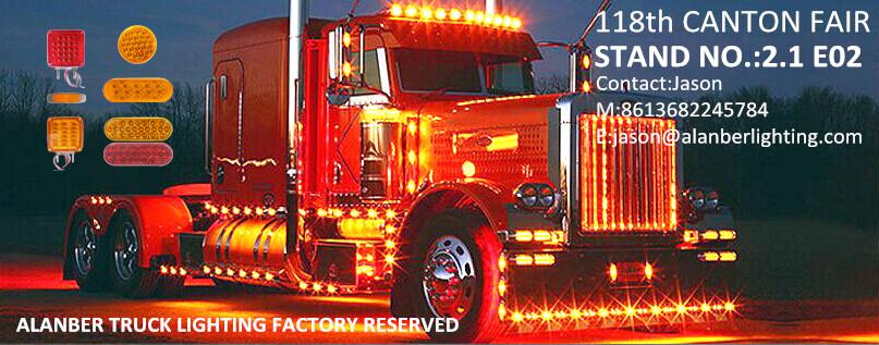 #cantonfair #ledworklight #ledtaillight #ledmarkerlight #trucklight #truckparts alanberlighting.com