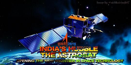 ashishbadshah's tweet image. Congrats @isro Polar Satellite launchvehicle PSLV C-30 successfully launches India&apos;s satellite #Astrosat into orbit.