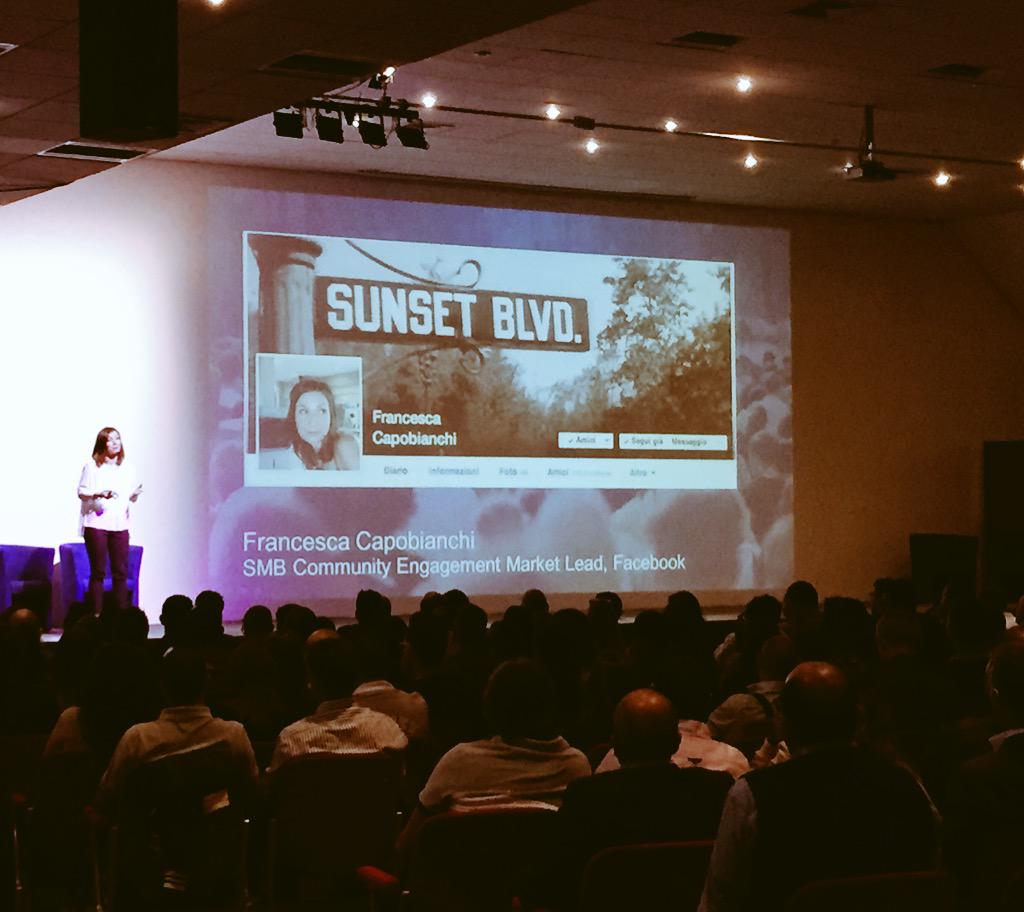 _OpenCampus's tweet photo. Siamo all'evento BOOST YOUR BUSINESS with FACEBOOK.
Intro di Francesca Capobianchi #cagliari #innovazione http://t.co/Jihskilaj5