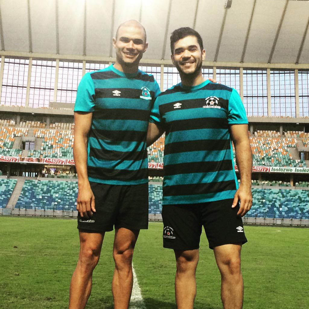 This guy got his national call up as Physio for Bafana. Massive congrats to you Nick from the team. #hardworkpaysoff