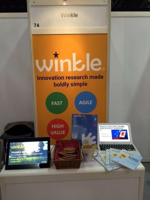 Fancy a waffle? Head to the Winkle stand (#74) at the #ESOMAR Congress in Dublin