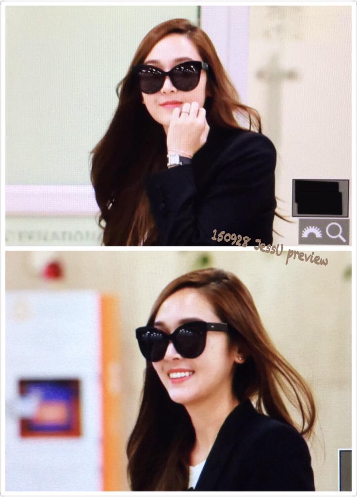 [PIC][28-09-2015]Jessica trở về Hàn Quốc vào chiều nay CP-taFBUcAAmPlw