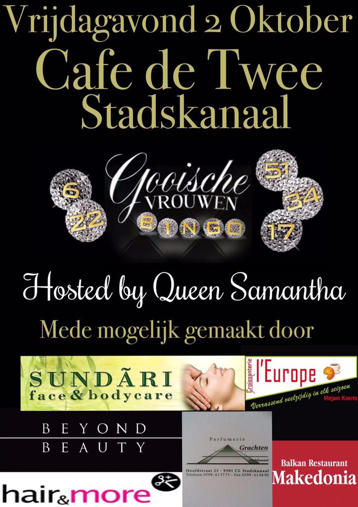 Maandag poker, vrijdag bingo 😃