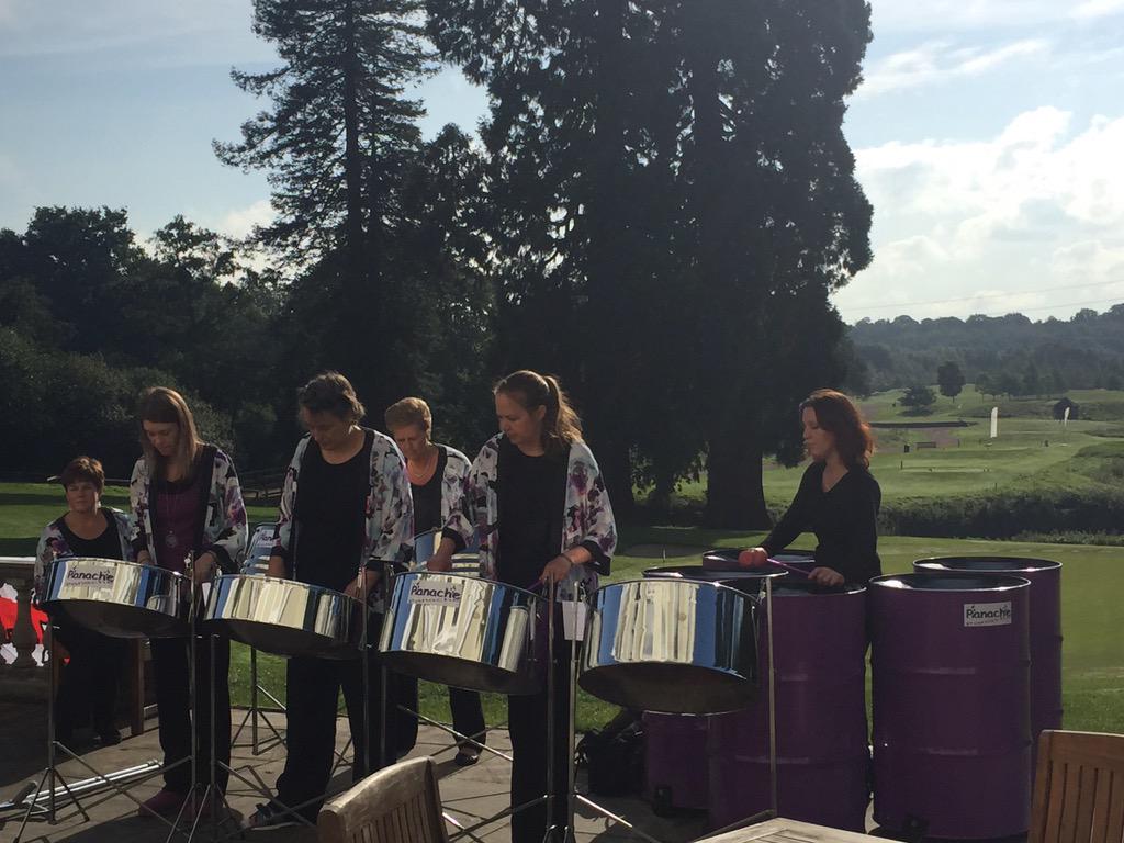 NottsSport's tweet photo. We are at the fantastic @BurhillGolfClub today supporting @TheBarmyArmy #BAT2015 raising money for @LordsTaverners http://t.co/8MHWpnjGEh