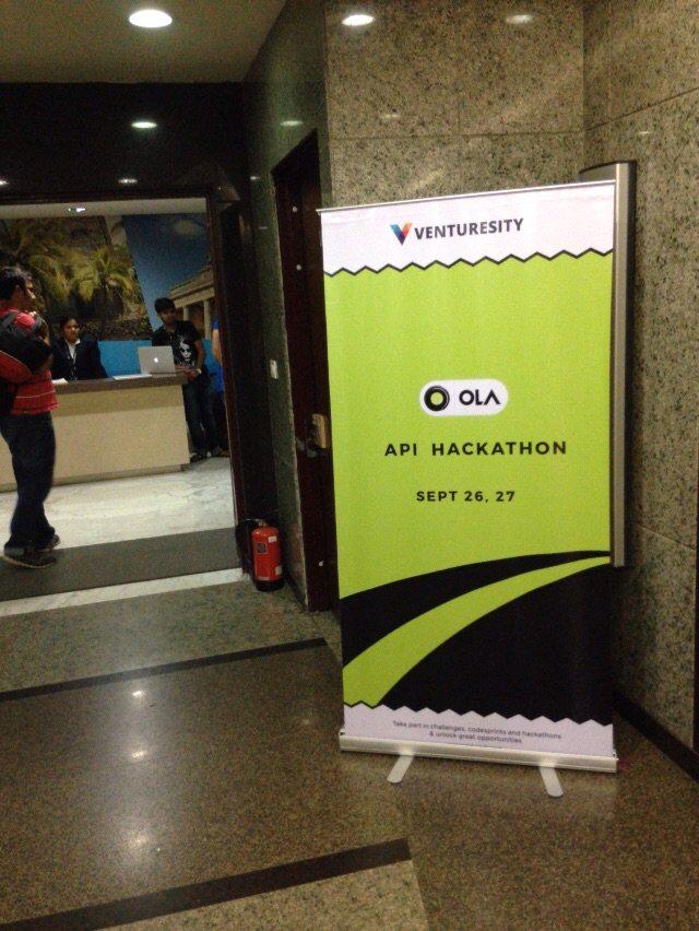 ChowdarySaranya's tweet image. #olaapihack about to start. Are you game? @venturesity  @Olacabs #bangalore
