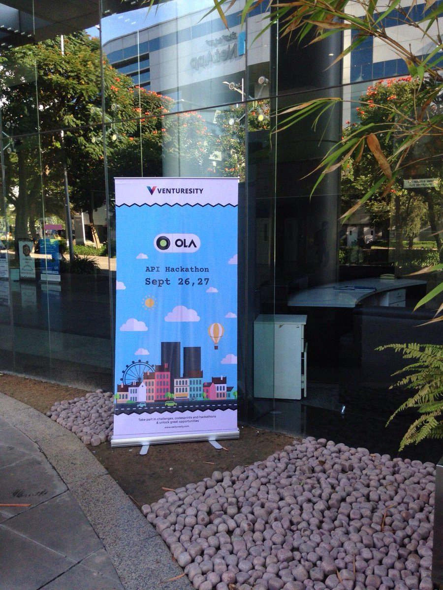 ChowdarySaranya's tweet image. #olaapihack about to start. Are you game? @venturesity  @Olacabs #bangalore