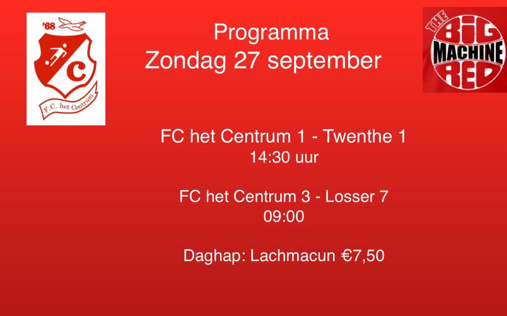 FC het Centrum tweet media