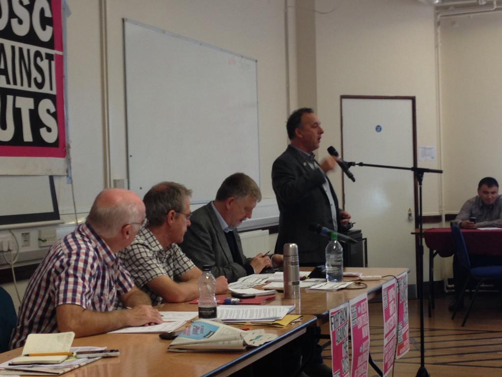 TUSCoalition's tweet photo. Sean Hoyle #RMT I stood for #TUSC to give alternative that says no to austerity &amp; I would do that again &amp; again! http://t.co/GusaPDTwg2