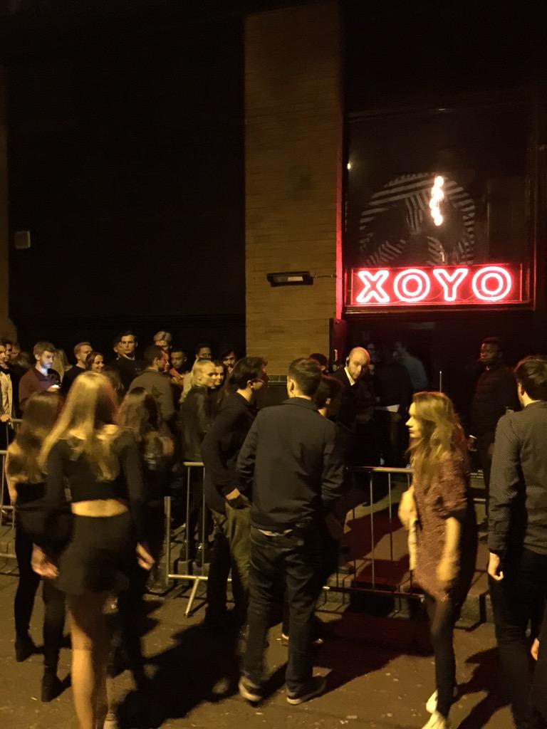 Last night @ YOXO in London was great! Thankx to everyone who came out to support.... LOVE!