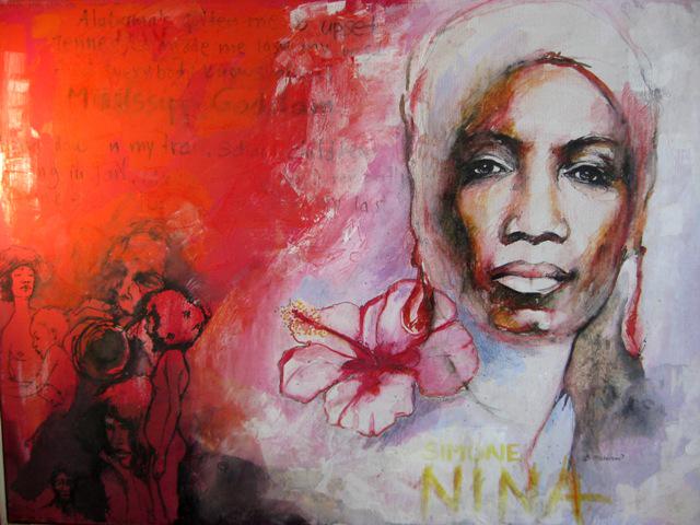 VBloukou's tweet photo. #NinaSimone / Tribute portrait. http://t.co/2CIfW59EFb