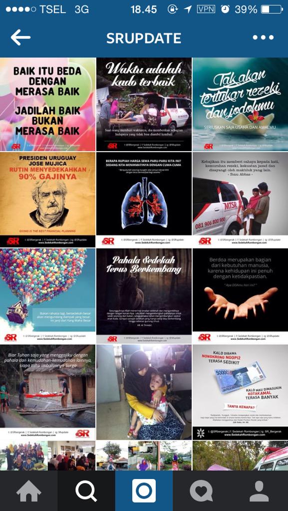 SRbergerak's tweet image. Follow juga #SedekahRombongan di instagram ~&amp;gt; instagram.com/srupdate