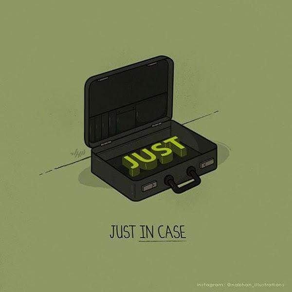 Creative_Smudge's tweet photo. Happy Saturday! Another great graphic found. Artist unknown! #CreativeMornings #creativethinking #design #justincase http://t.co/9fl8UgTA4k