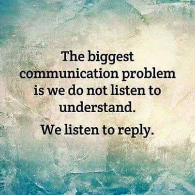 Tatizo kubwa la mawasiliano ni kuwa tunasikiliza ili tujibu na si kwa ajili ya kuelewa #ChangeTanzania