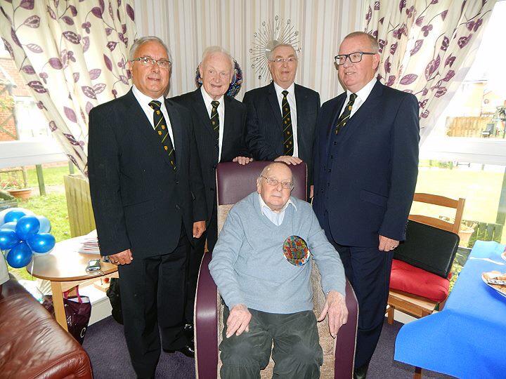 Bro Andrew in the company of 3PPGM and the current PGM Bro John