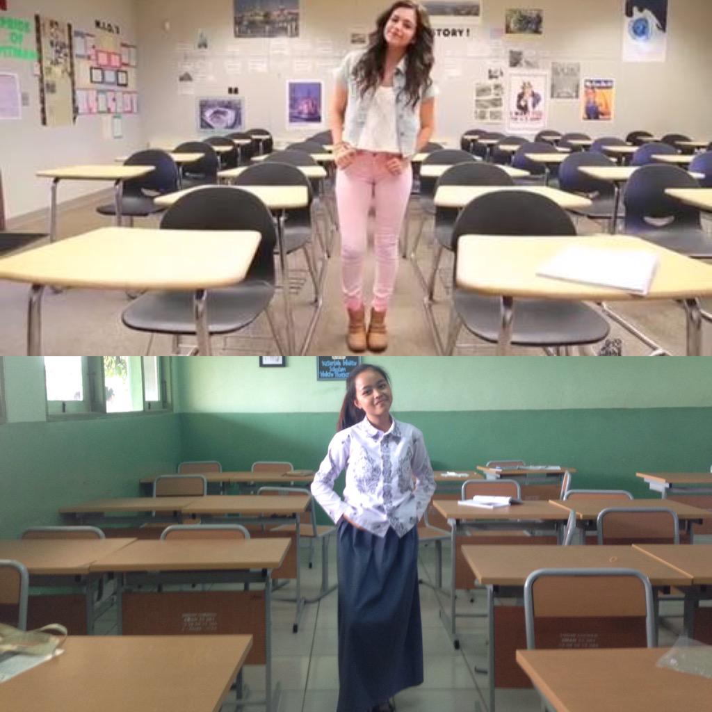 erisaekiiiyo's tweet photo. @hanyaHPuntukku BACK TO SCHOOL WITH @BethanyMota niruin ala ala beth a.k.a typical beth😚 #HPYTFFID http://t.co/GknZILRvHX